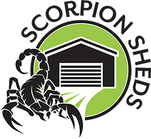 Scorpion Sheds Logo